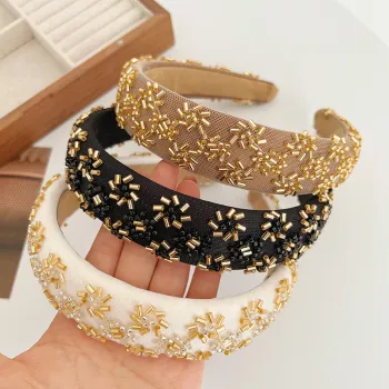 DOMOHO Wholesale Sponge Headbands with Fireworks Pattern Design