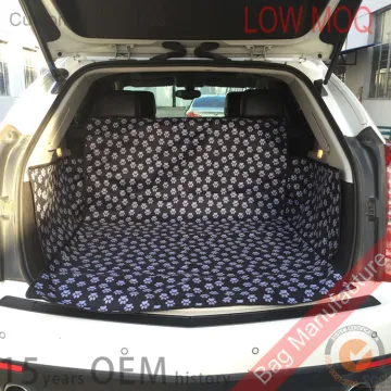 Custom wholesale solid pet car seat cushion cover for suv trunk