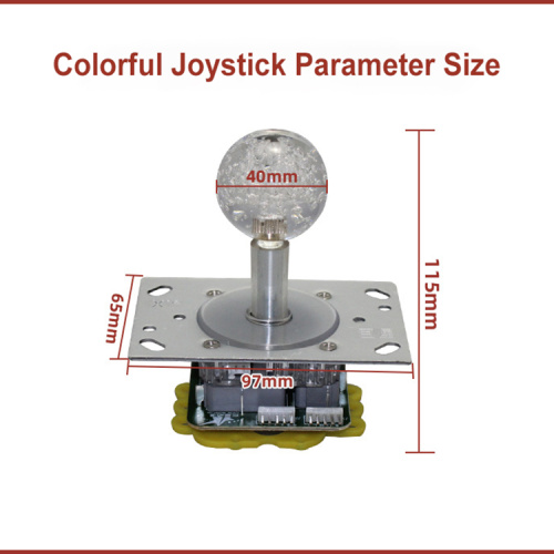 Wholesale Colorful Crystal Joystick for Game Machine