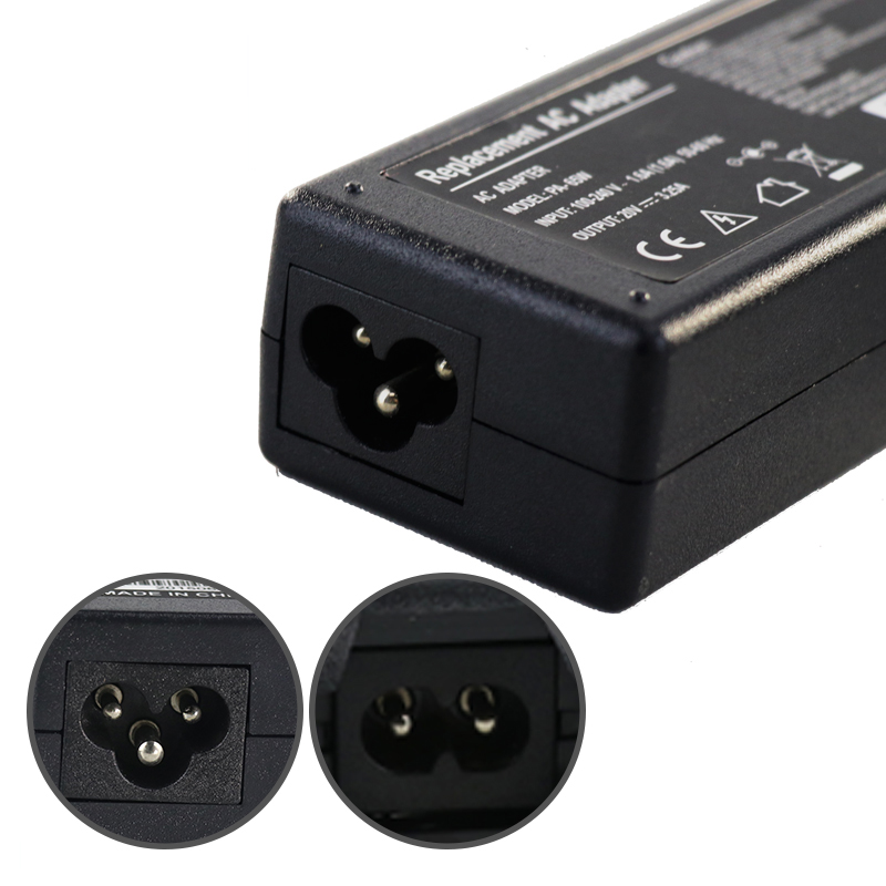 Serviceable 20V 3.25A 65W Power Adapter For Lenovo