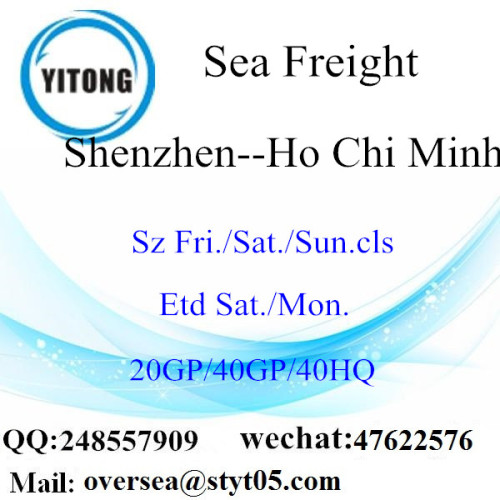 Shenzhen Port Sea Freight Shipping To Hochiminh