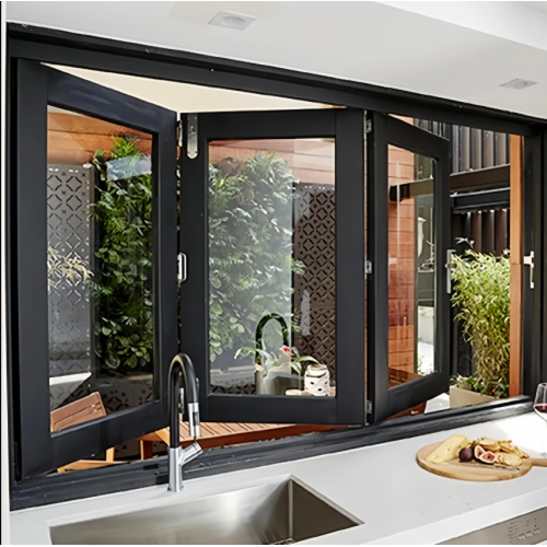 Modern Floding Design Aluminum Window