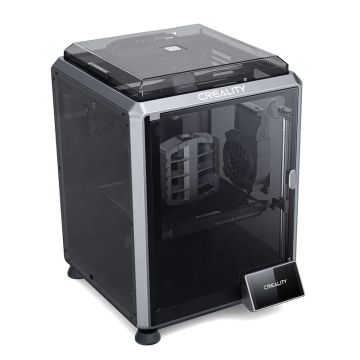 Máy in 3D K1C nhanh: Tốc độ 600mm/s, cấp độ tự động, bao quanh máy in 3D FDM Core-XY-XY lớn