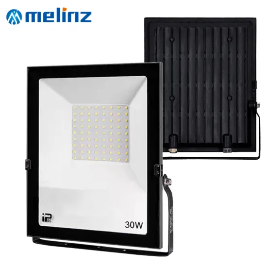 MELINZ Exquisite Frosted Transparent Glass Slim Flood Light LED