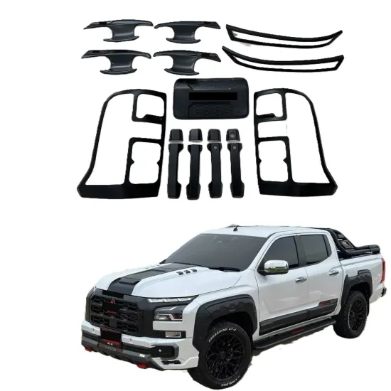 4x4 Car Decorative Accessories Full Set for Triton L200 MR MQ Strada 2023-2024 Exterior Cover Kit