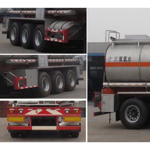 10.6m Tri-axle Corrosive Liquid Transport Semi Trailer