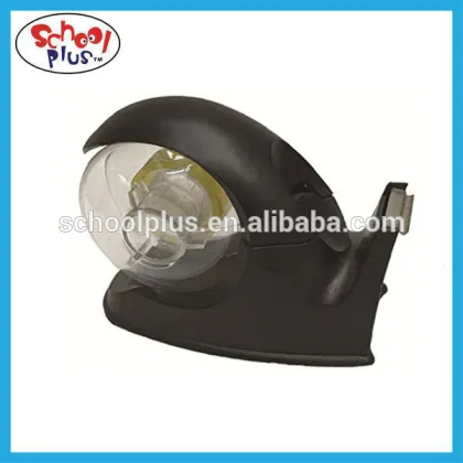 Snail shaped tape dispenser adhesive tape cutter for office