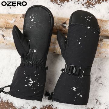 Ozero आउटडोर रोमांच के लिए कश्मीरी बुनना दस्ताने को मापने के लिए बनाया गया है