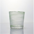 Colored Cloudy Pinto Drinking Water Wine Glass Cup