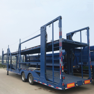 2 to 3 Axle Car Carrier Truck Trailers: Double Deck Semi Trailers for Vehicle Transport