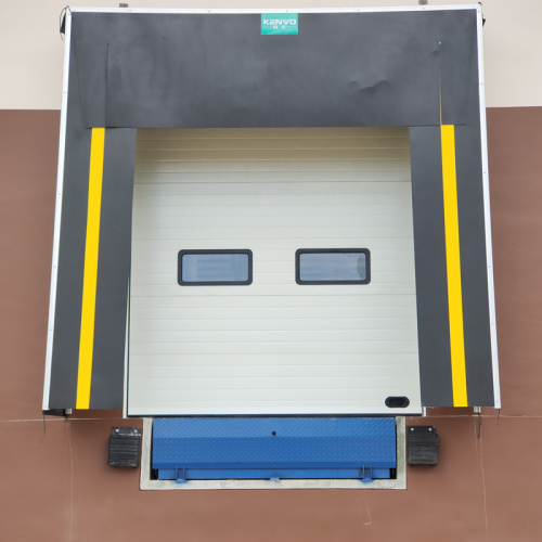 Gudang Memuat Dock Overhead Sectional Door