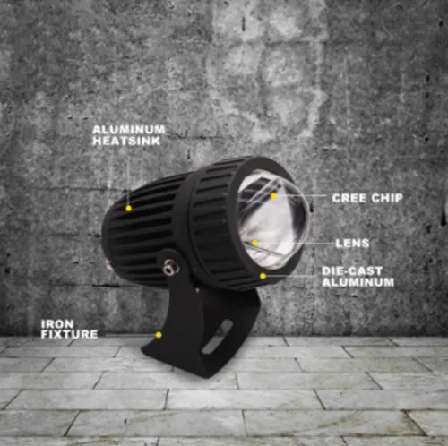 Spotlight IP65 Waterproof Outdoor Narrow Beam