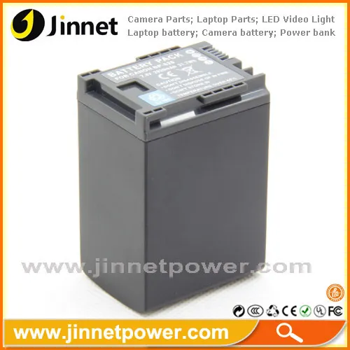 High Capacity Bp-828 Replacement Battery For Canon Compatible With The Original Charger 