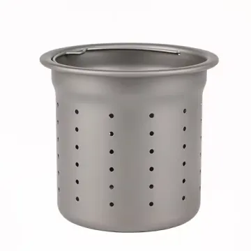 Titanium Tea Strainer Outdoor Tea Set for Travel