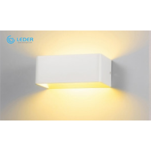 LEDER rektangilè cho blan 10W dirije Downlight