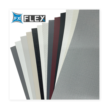 PVC Electric Vertical Glass Fiber Roller Blind Fabric for Window Shades