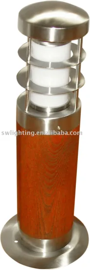 wooden garden  light