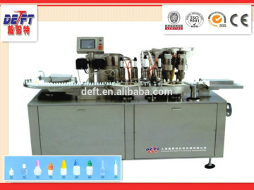 Eye drop filling machine capping labeling line