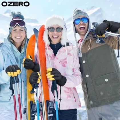 Custom Insulation OZERO Snow Racing Motorbike Gloves