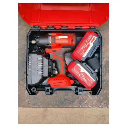 Lithium Battery Powered 650N.M Impact Wrench Set - Heavy Duty Cordless Tools