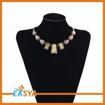 2015 Hot Sale Resin Necklaces For Women As Holiday Gifts