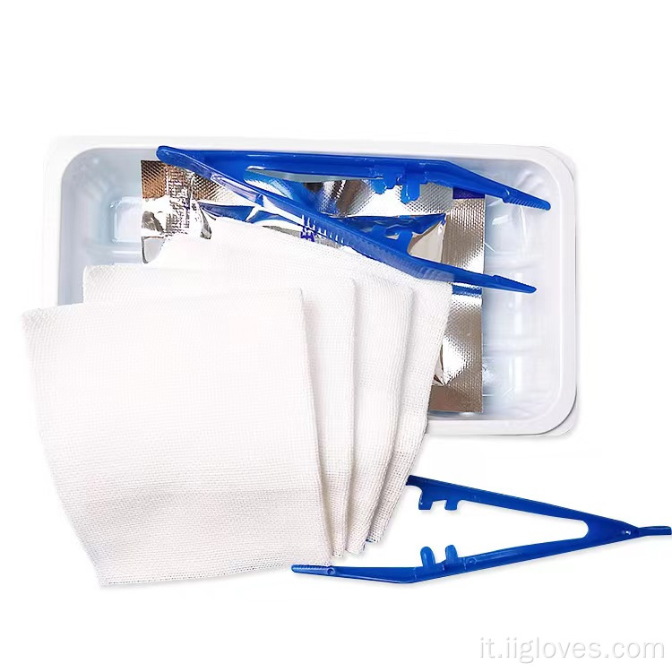 Kit di medicazione usa e getta chirurgica di consumo di didatta chirurgica