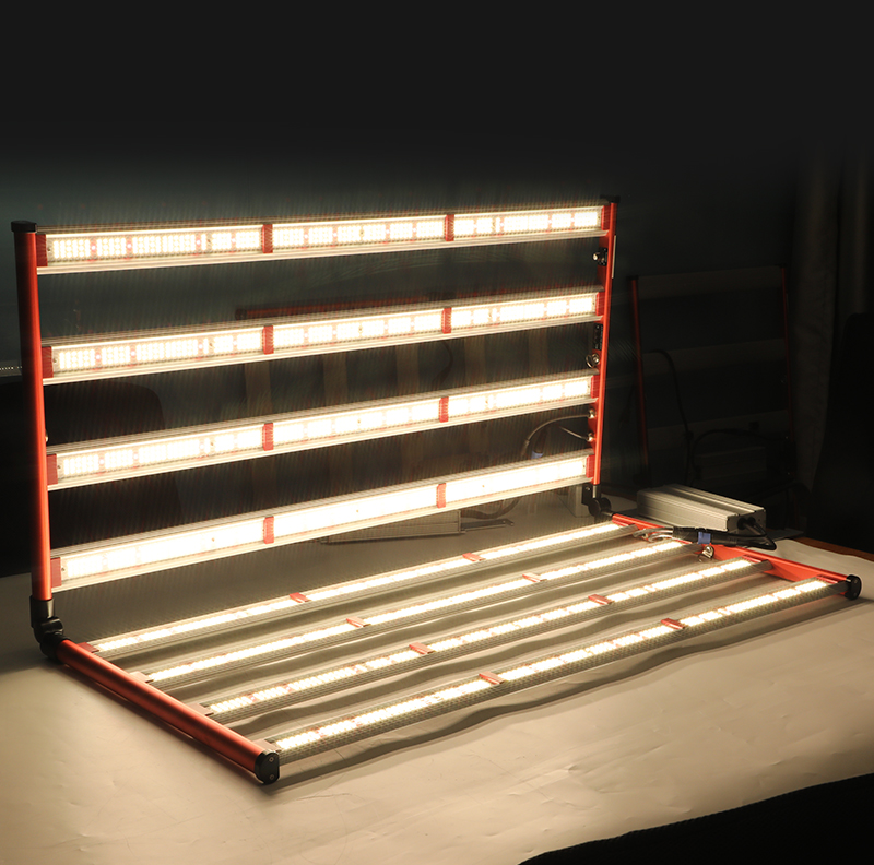 Sistem hidroponik berkualiti tinggi 800W LED tumbuh cahaya