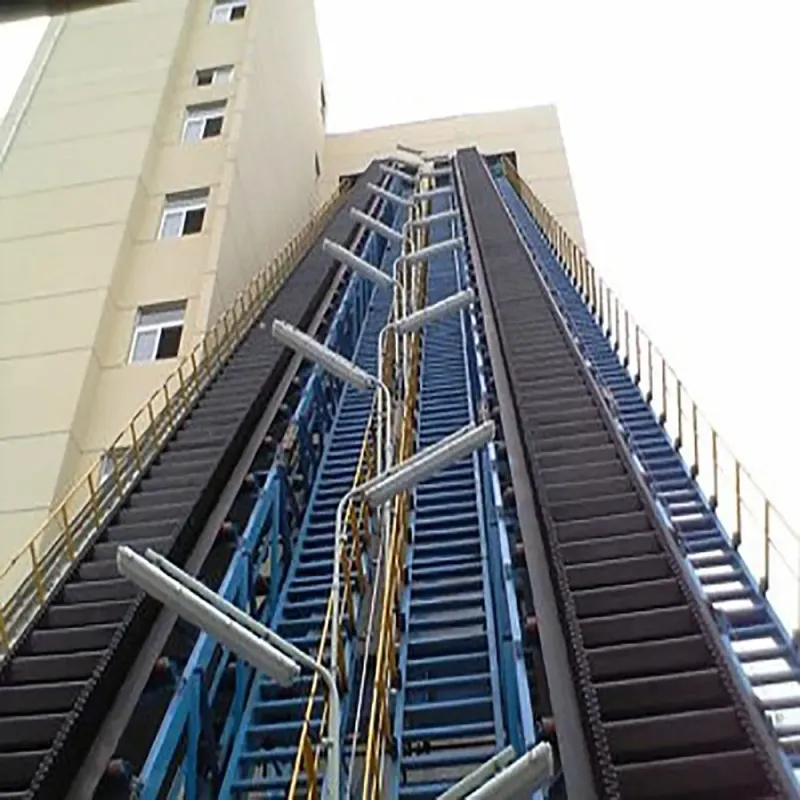 Inclined Sidewall Corrugated Belt Conveyor Factory