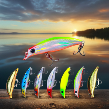 NEWMAJOR 7.9cm Floating Pencil Jig Bait for Freshwater Fishing