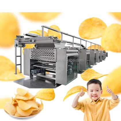 Oven Baking Biscuit Production Line for Baked Potato Chips Manufacturing Machines