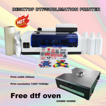 2023 neuer A3 DTF-Drucker DX5 Printhead für T-Shirt-Druck für kleine Unternehmen