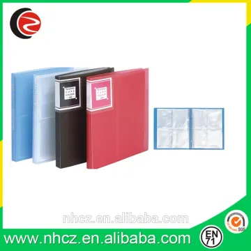 Transparent File Card PP Book