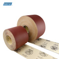 China Hot Sell Red Aluminum Oxide Abrasive Sandpaper Roll Manufactory