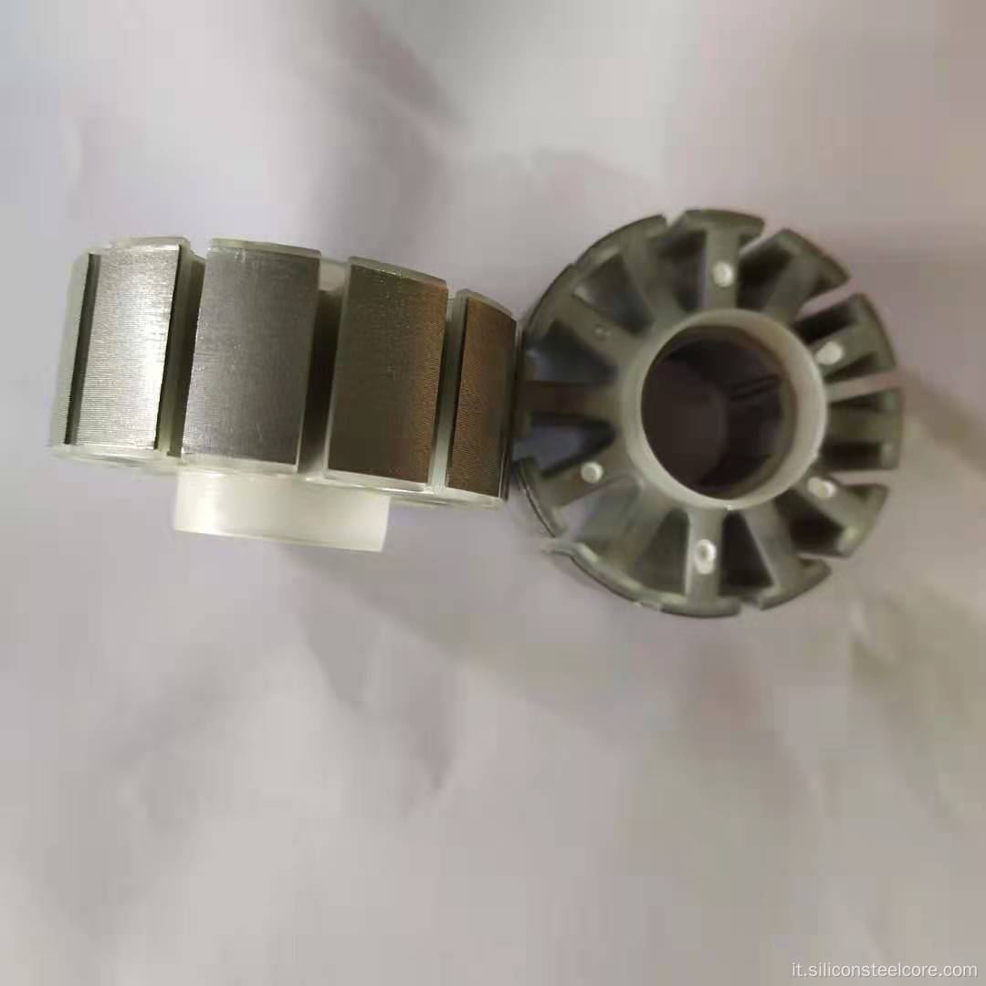 Materiale del rotore del motore in laminazione dello statore in acciaio silicio di grado 800 di spessore di spessore 0,5 mm in acciaio 65 mm di diametro