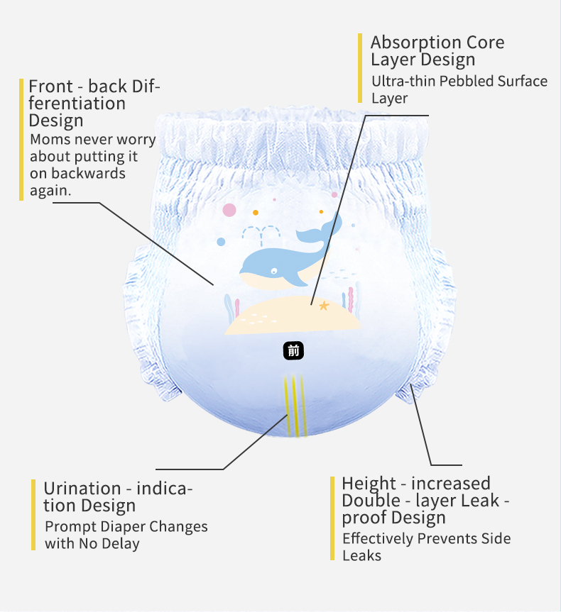 Darl babe Pull Up Pants Diapers-2