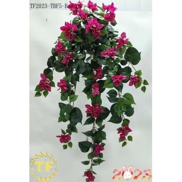 40"bougainvillea x 252 leaves x 78 flower hanging bush