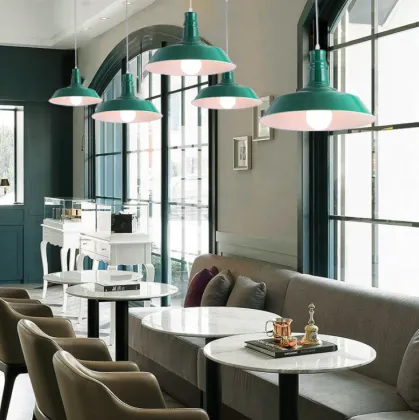 Manufacturer Simple Metal Chandelier for Restaurant