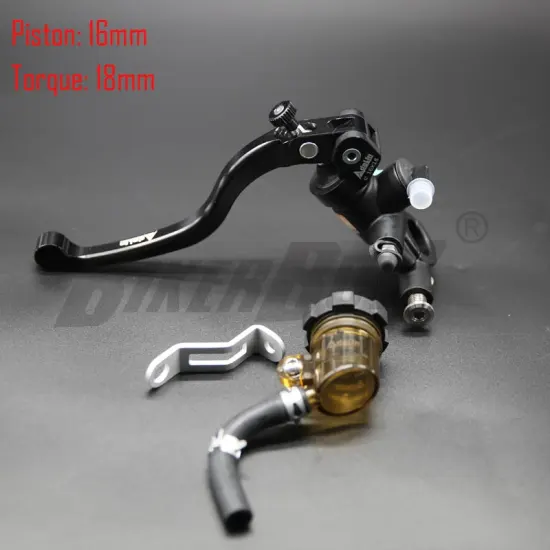 Motorcycle 16X18 Brake Adelin Master Cylinder Hydraulic brake clutch pump lever handle FOR Yamaha