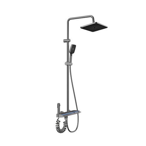 Digital Bathroom Shower Set with LED Light Panel