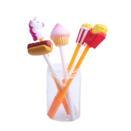 Custom 2019 Factory Wholesale Kawaii Stress Relief Scented Pens