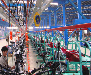 Green Vegetable Planting Overhead Conveyor Line Systems