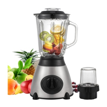 Electric Glass Blender smoothie stainless steel shell