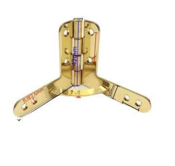 Bisagra marina de latón de metal de oro para caja de madera de alta calidad