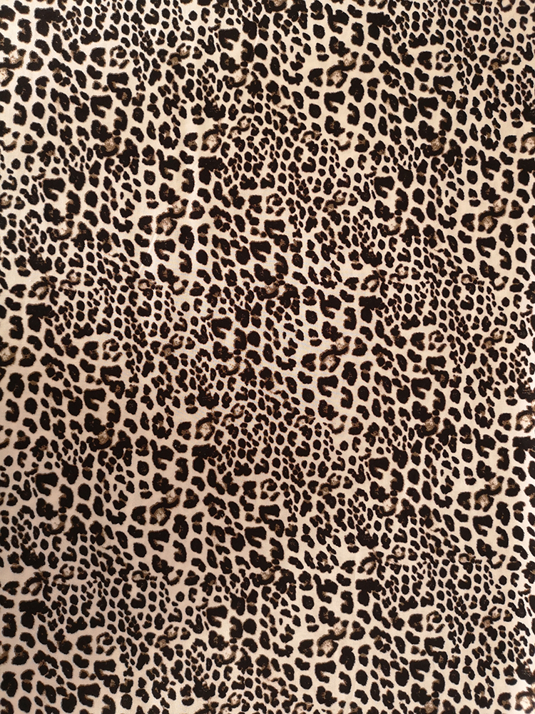 Animal Skin Rayon Challis 30S Light Printing Fabric