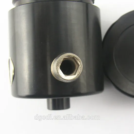black anodized aluminum cnc machining motorcycle cylinder