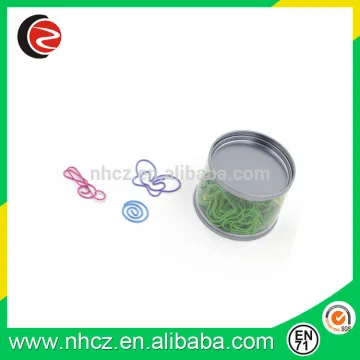 Custom logo metal paper clip in box