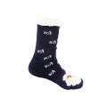 Wanita Natal Fuzzy Fluffy Plush Slipper Socks
