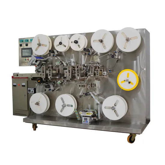 KC-2000-E High Speed First-Aid Plaster Making and Packing Machine