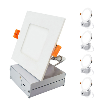 SANKS Smd Aluminum LED Panel Lights - 3w to 24w Round and Square Options