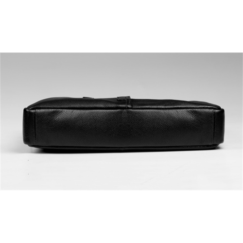 Horizontal Genuine Leather Business Handbag Briefcase